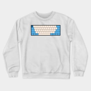 Mechanical Keyboard - Williams F1 Team Colour Scheme Crewneck Sweatshirt